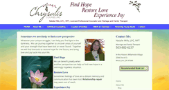 Desktop Screenshot of chrysaliscounseling.net